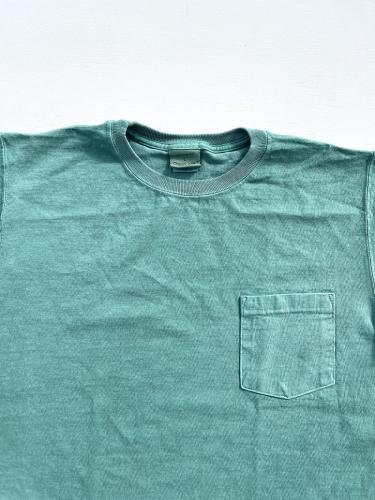 S/S Pocket Tee Pigment Dye (Apple Green)