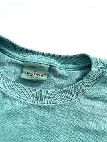 S/S Pocket Tee Pigment Dye (Apple Green)