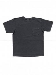 S/S Pocket Tee Pigment Dye (Black)