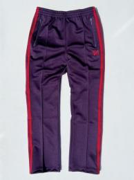 Narrow Track Pant (Poly Smooth) "Dk. Purple"