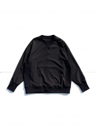 【CMF OUTDOOR GARMENT】　DIVIDED SWEAT (Black)