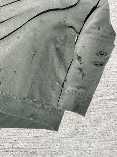 Darts Sweat Hoody (French Terry) "Olive"