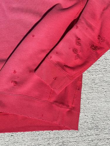 Darts Sweat Hoody (French Terry) "Red"