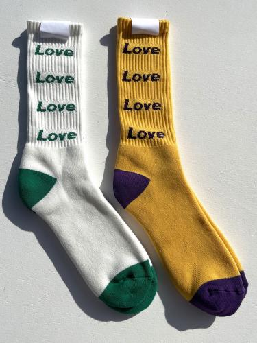 Pile Socks Love & Peace