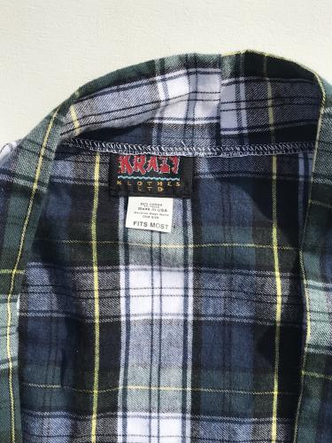 【KRAZY KLOTHES】 Flannel Robe (Camp Bell)
