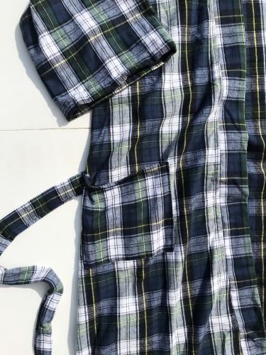 【KRAZY KLOTHES】 Flannel Robe (Camp Bell)