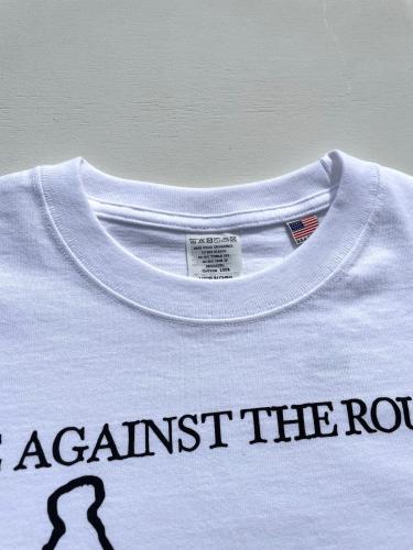 【THRIFTY LOOK 】 "PATR" LS TEE (White)