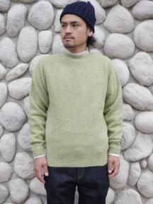 【40% OFF】　Crew Neck Shetland Sweater 