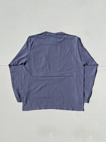 L/S Crew Pocket Tee (Fade Navy)