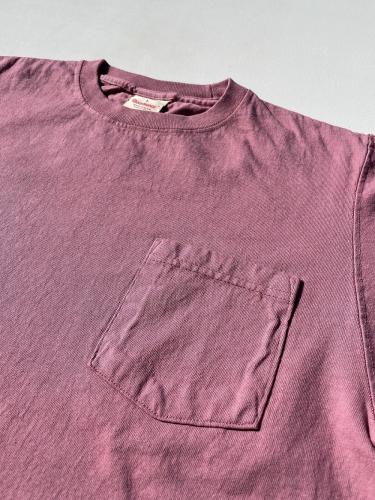 L/S Crew Pocket Tee (Old Pink)