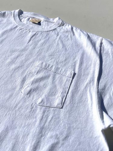 L/S Crew Pocket Tee BIG (White)