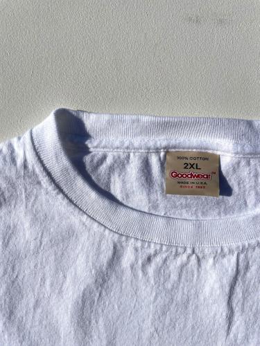 L/S Crew Pocket Tee BIG (White)