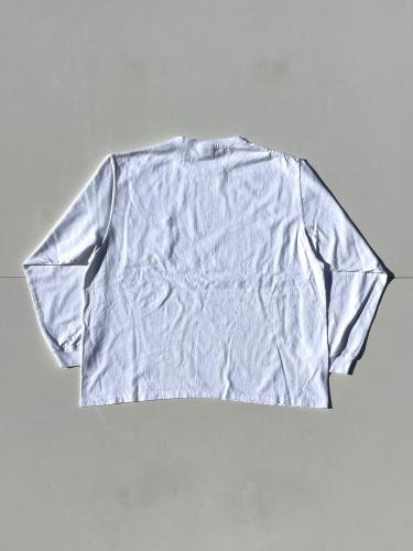 L/S Crew Pocket Tee BIG (White)