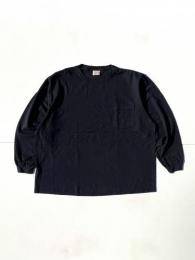 L/S Crew Pocket Tee BIG (Black)