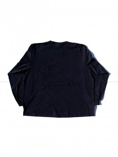 L/S Crew Pocket Tee BIG (Black)