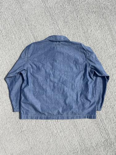 Army Popover Shirt (Cotton Chambray)