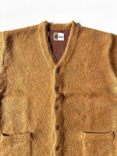 【TOWNCRAFT】 Shaggy Color Cardigan "Mustard"