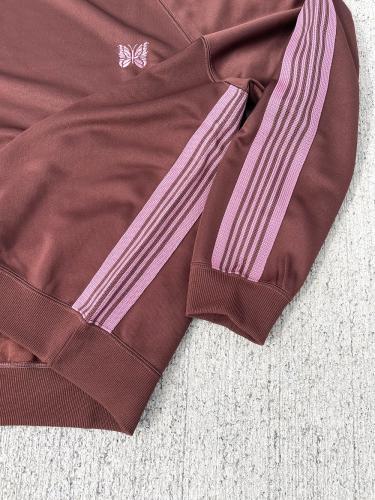 Track Crew Neck Shirt (Poly Smooth) "Brown"