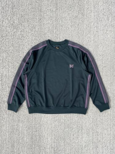 Track Crew Neck Shirt (Poly Smooth) "Green"
