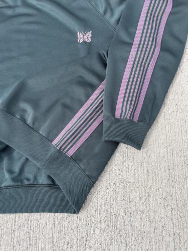 Track Crew Neck Shirt (Poly Smooth) "Green"