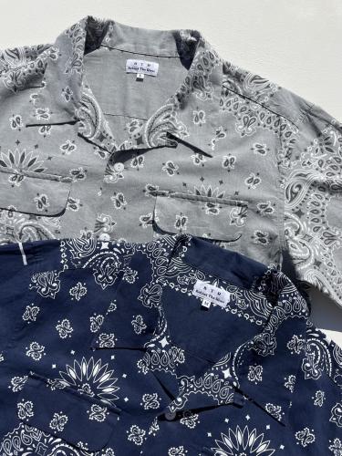 【B.T.R  Behind The River】　Portland Bandana Shirts