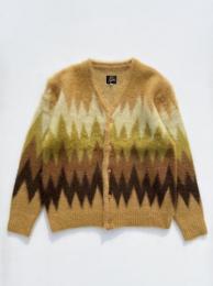 Mohair Cardigan (Zigzag)