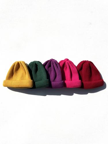 Wool Roll Knit Cap