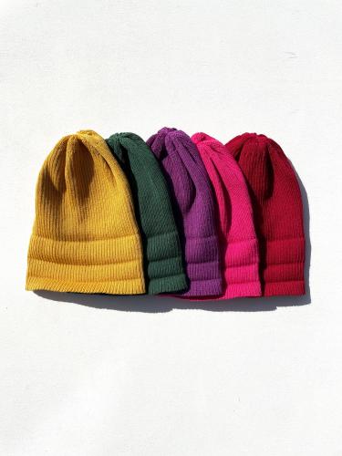 Wool Roll Knit Cap