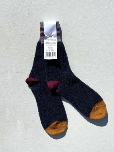 【SHOWATABÉ】 Alpaca Boucle Socks (Stripes)