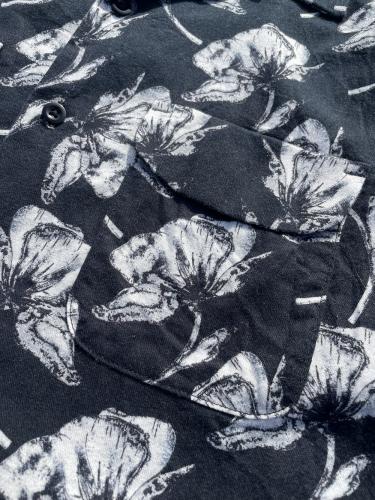 Classic Shirt (Cotton Brushed Floral Print)