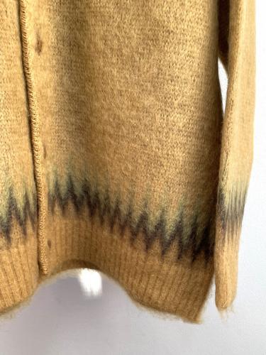 Mohair Cardigan (Argyle)
